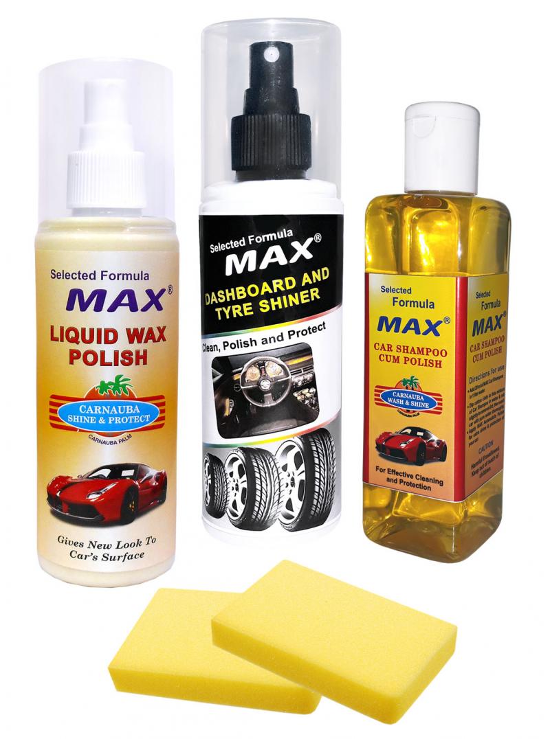 Max Classic Car Wash & Wax Kit